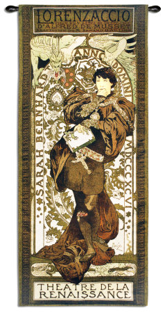 Tapestry Alphonse Mucha